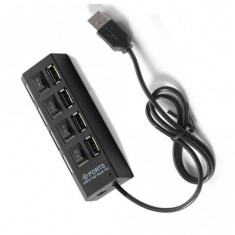 HUB Chia USB 1 Ra 4 Cổng Có Công Tắc